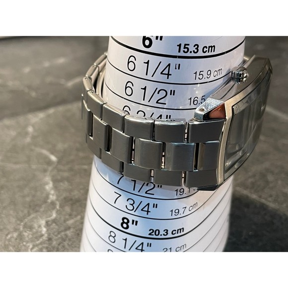 Men’s Fossil Silver Tone Watch - New Battery - Picture 5 of 5